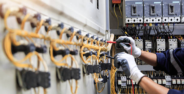 Professional Electrician technician working in Merlin, OR